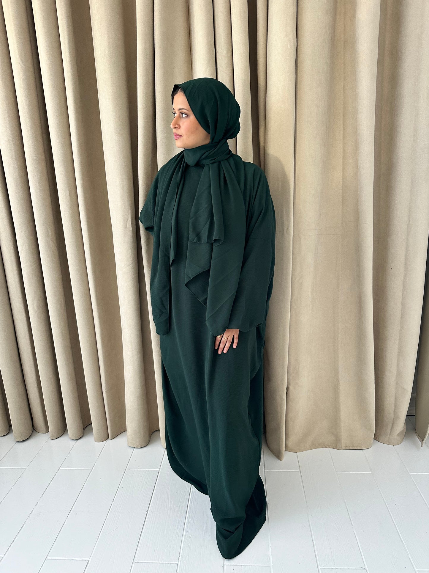 Forest Green Prayer Gown