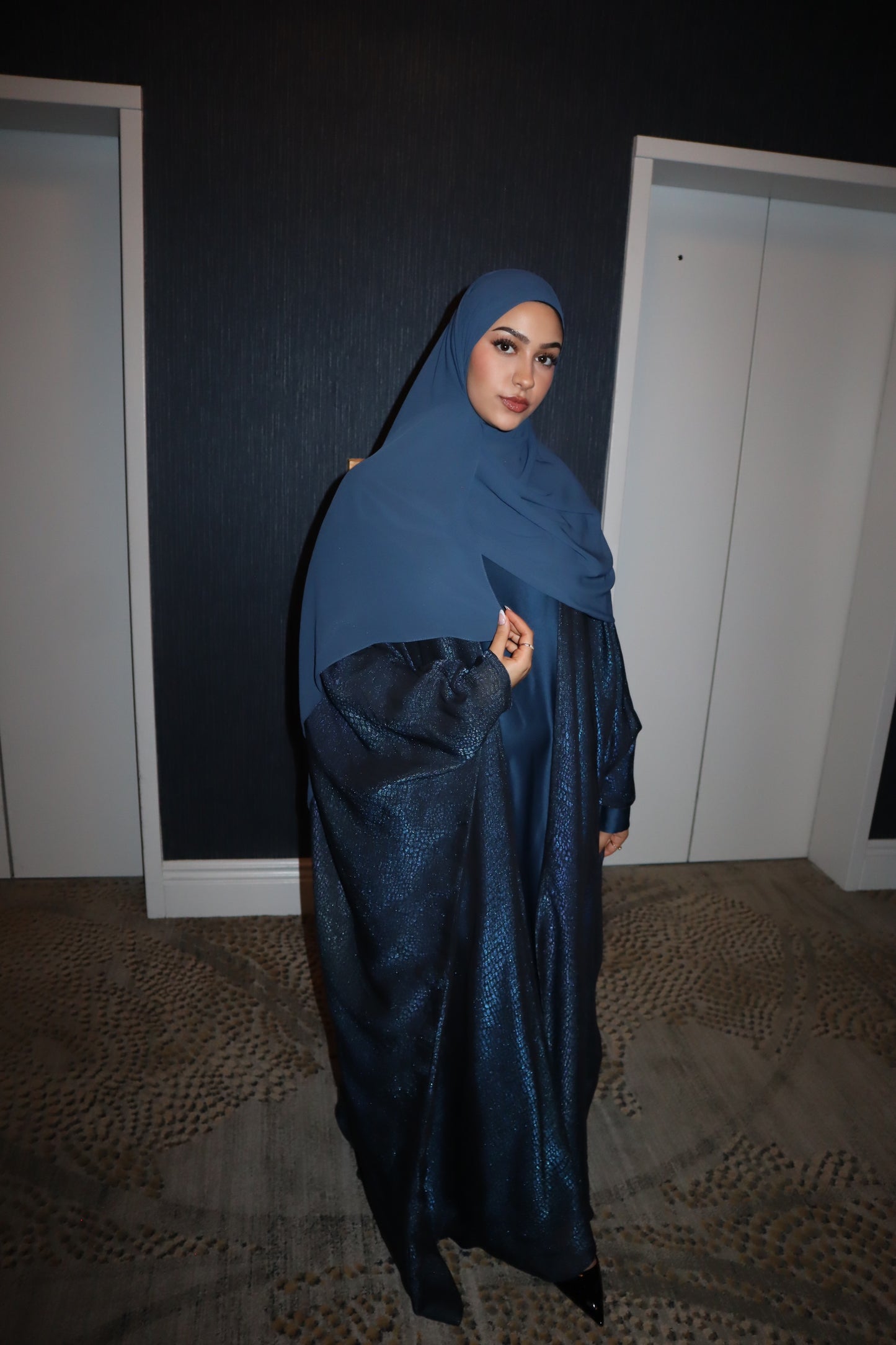 Midnight Serpent Abaya