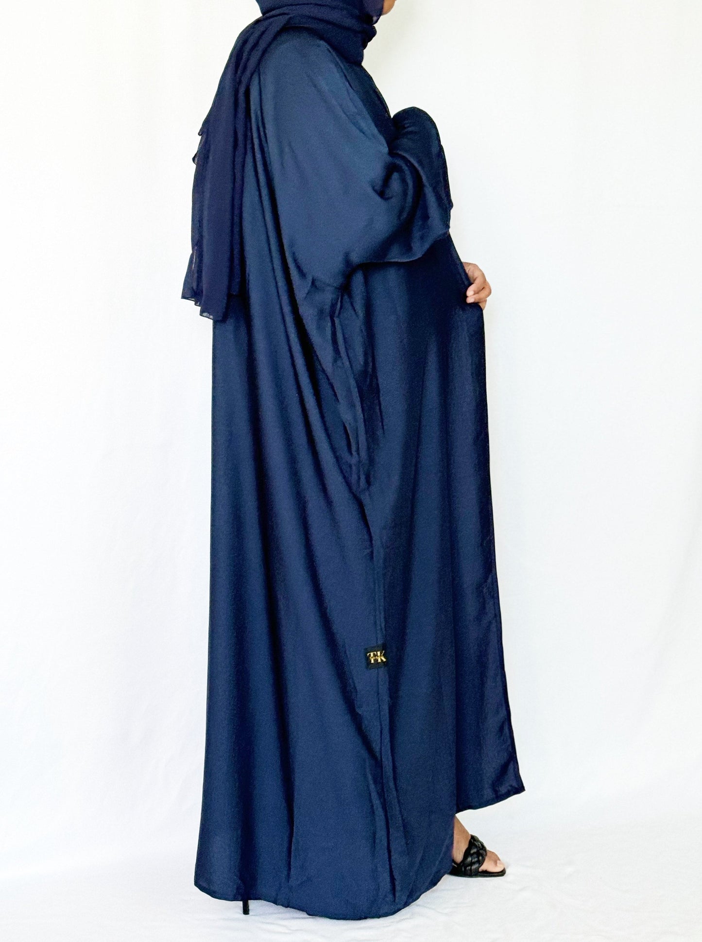 Navy Abaya Set