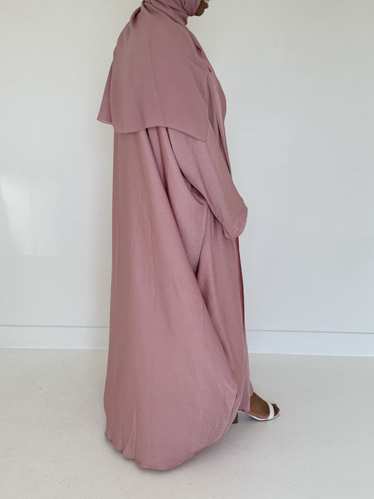 Pink Abaya Set