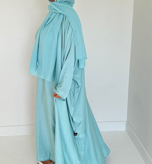 Tiffany Blue Abaya Set